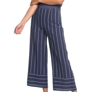 Roxy striped wide leg pants.